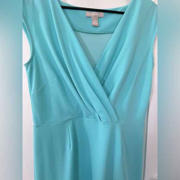 BANANA REPUBLIC DRESS size 8 Robins egg blue - Picture 3 of 5
